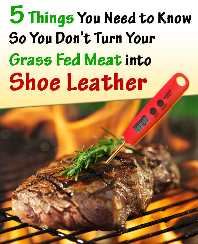 5 Things you need to know so you dont turn your grass fed meat into shoe leather