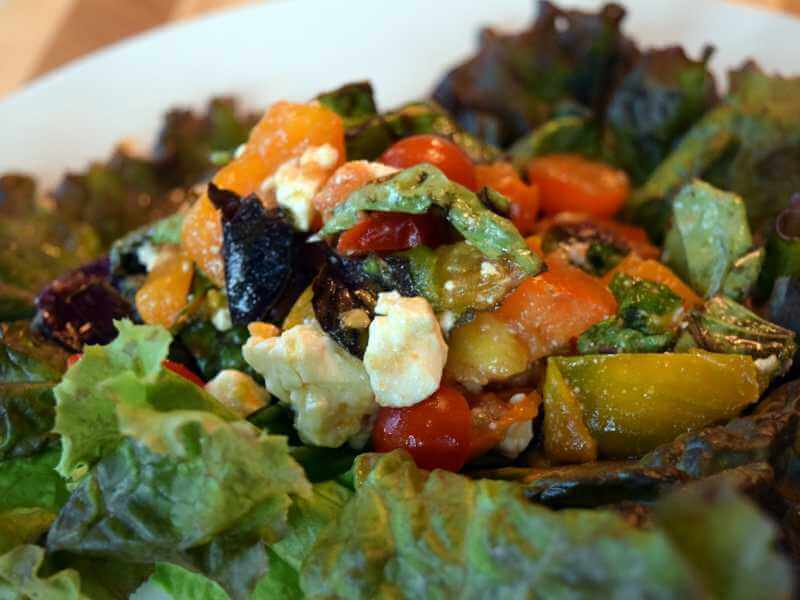 Heirloom and Specialty Tomato Bruschetta Salad